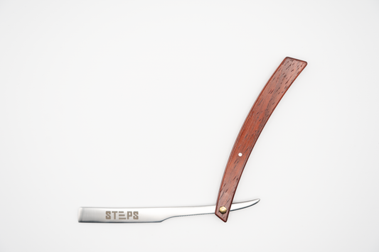 STEPS Wood handled Razor