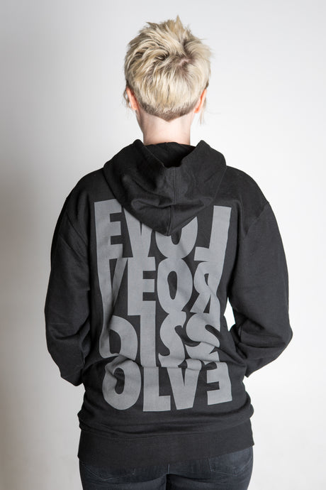 Evolve or Dissolve - Black Hoodie